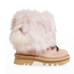 Montelliana 1965
Seicento Fox Fur Lace-Up Booties Size 37.5 7.5